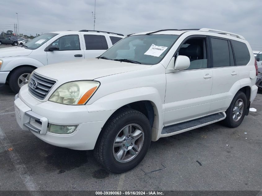 2004 Lexus Gx 470 VIN: JTJBT20X240049583 Lot: 39390063