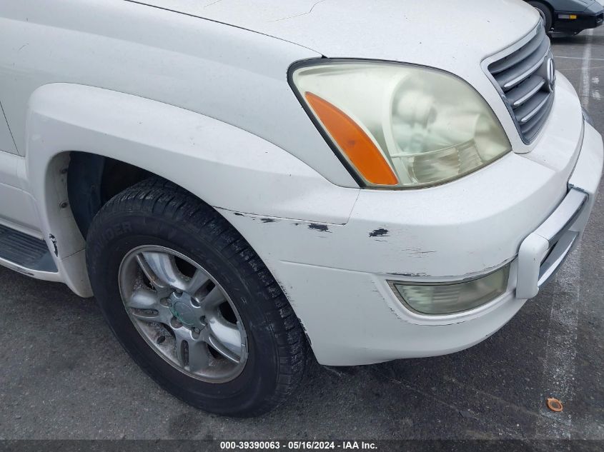 2004 Lexus Gx 470 VIN: JTJBT20X240049583 Lot: 39390063