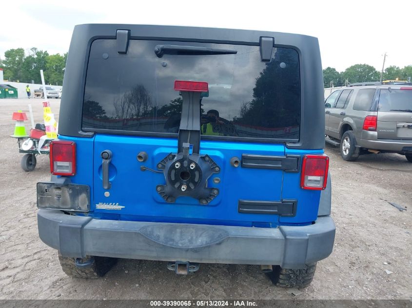 2016 Jeep Wrangler Unlimited Sport VIN: 1C4BJWDGXGL287873 Lot: 39390065