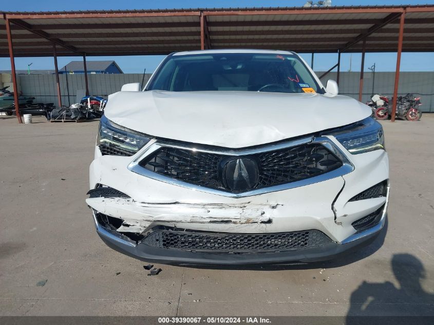 2020 Acura Rdx Technology Package VIN: 5J8TC1H50LL017234 Lot: 39390067