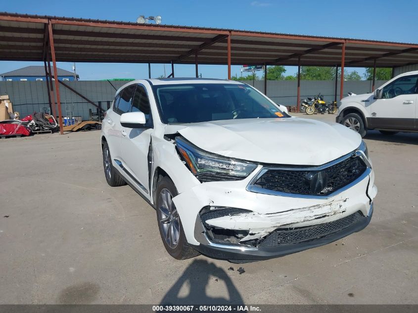 2020 Acura Rdx Technology Package VIN: 5J8TC1H50LL017234 Lot: 39390067