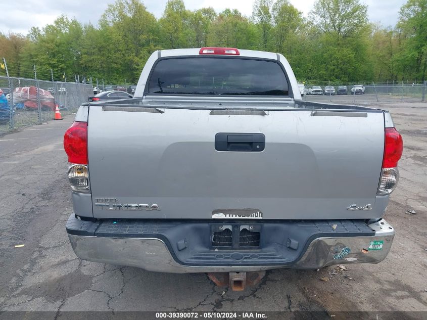 2008 Toyota Tundra Sr5 5.7L V8 VIN: 5TBDV54108S500633 Lot: 39390072