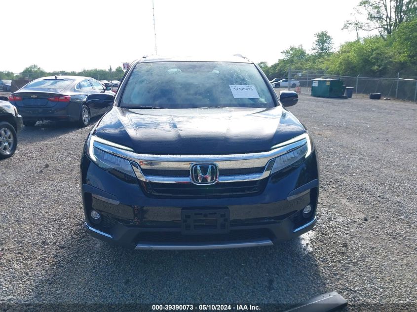 2019 Honda Pilot Elite VIN: 5FNYF6H08KB005945 Lot: 39390073