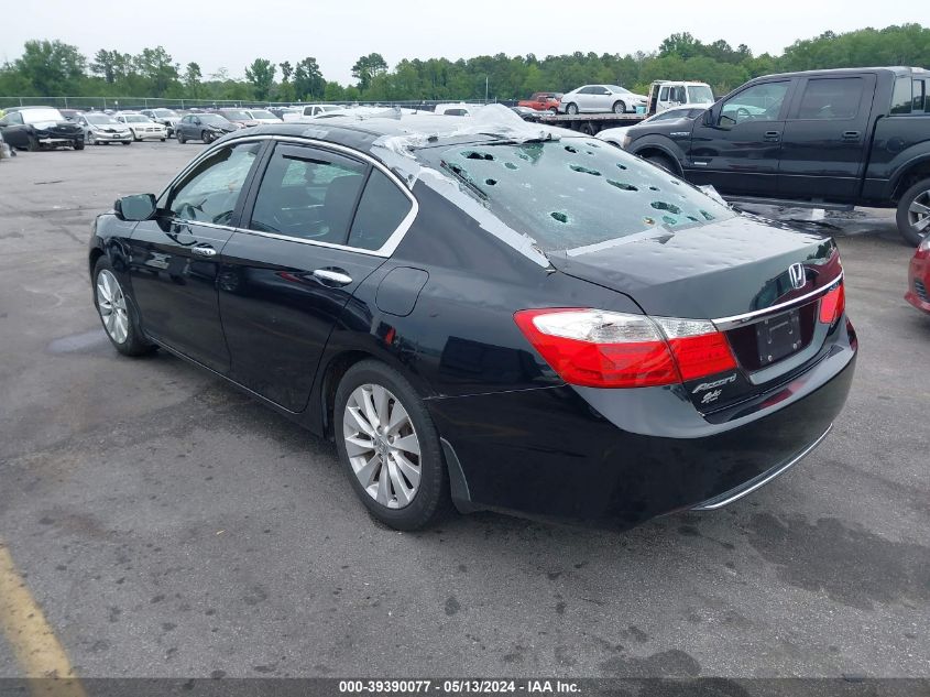 2014 Honda Accord Ex-L VIN: 1HGCR2F86EA277878 Lot: 39390077