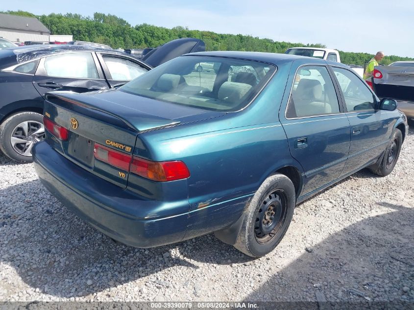 1998 Toyota Camry Le V6 VIN: 4T1BF22KXWU927750 Lot: 39390079