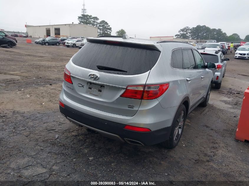 2014 Hyundai Santa Fe Gls VIN: KM8SRDHF0EU083391 Lot: 39390083