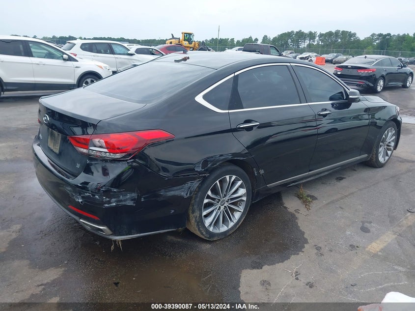 2016 Hyundai Genesis 3.8 VIN: KMHGN4JE9GU132402 Lot: 39390087