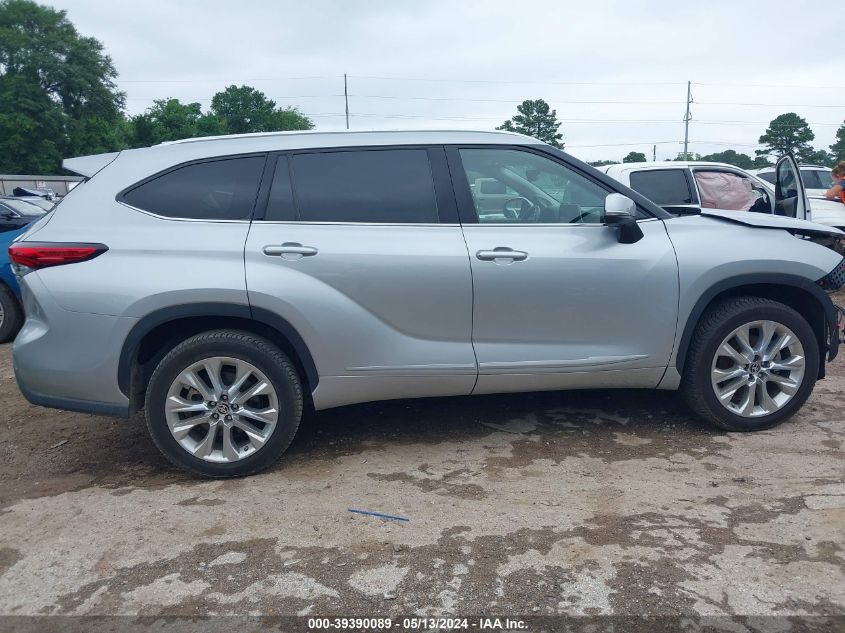 2020 Toyota Highlander Limited VIN: 5TDYZRAH7LS016778 Lot: 39390089