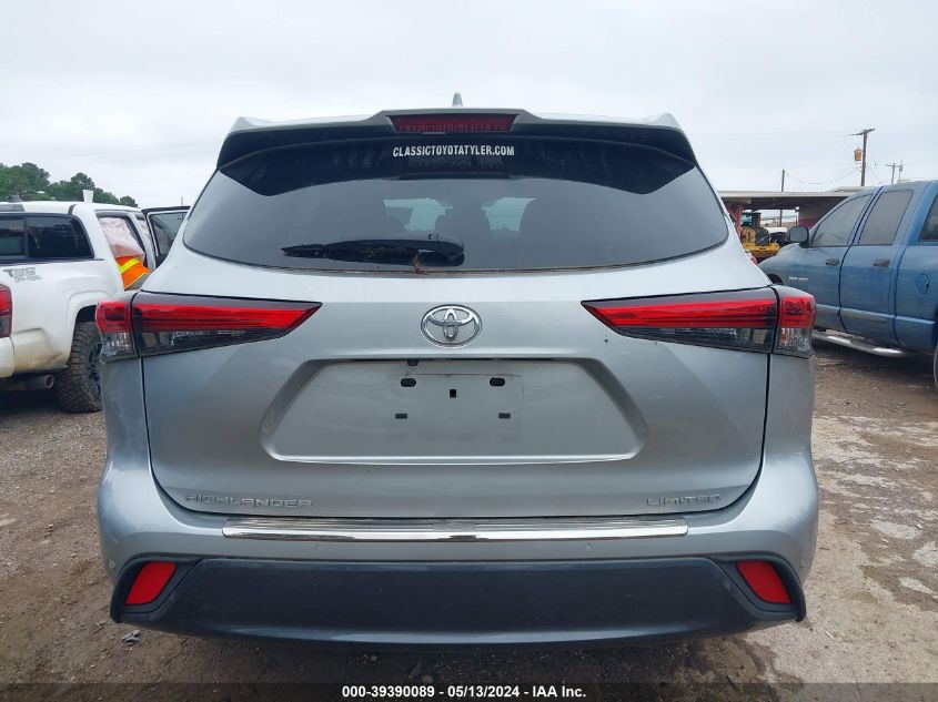 2020 Toyota Highlander Limited VIN: 5TDYZRAH7LS016778 Lot: 39390089