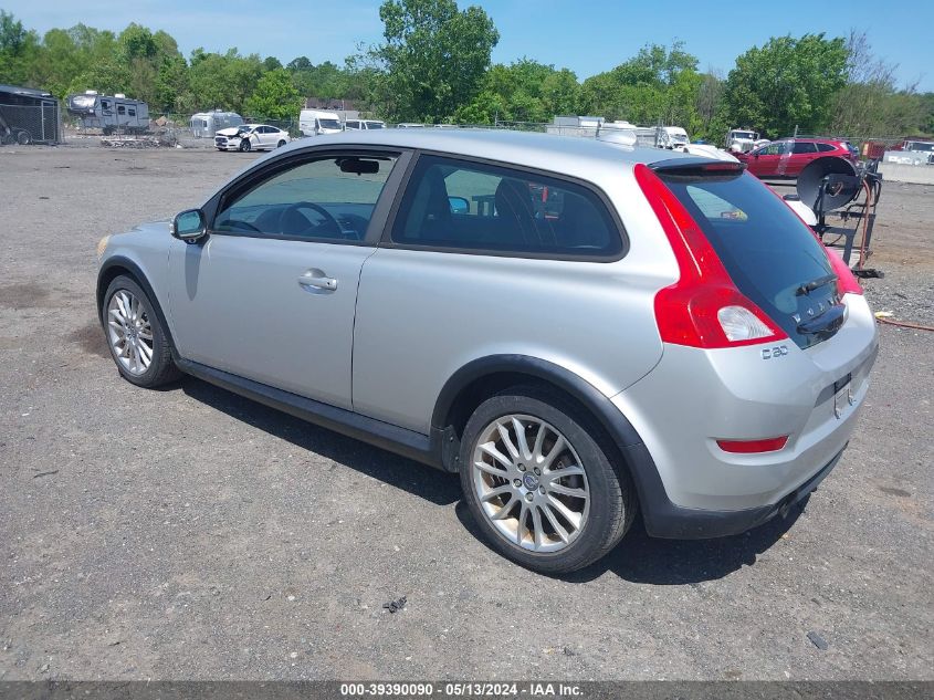 2011 Volvo C30 T5/T5 R-Design VIN: YV1672MK1B2209391 Lot: 39390090