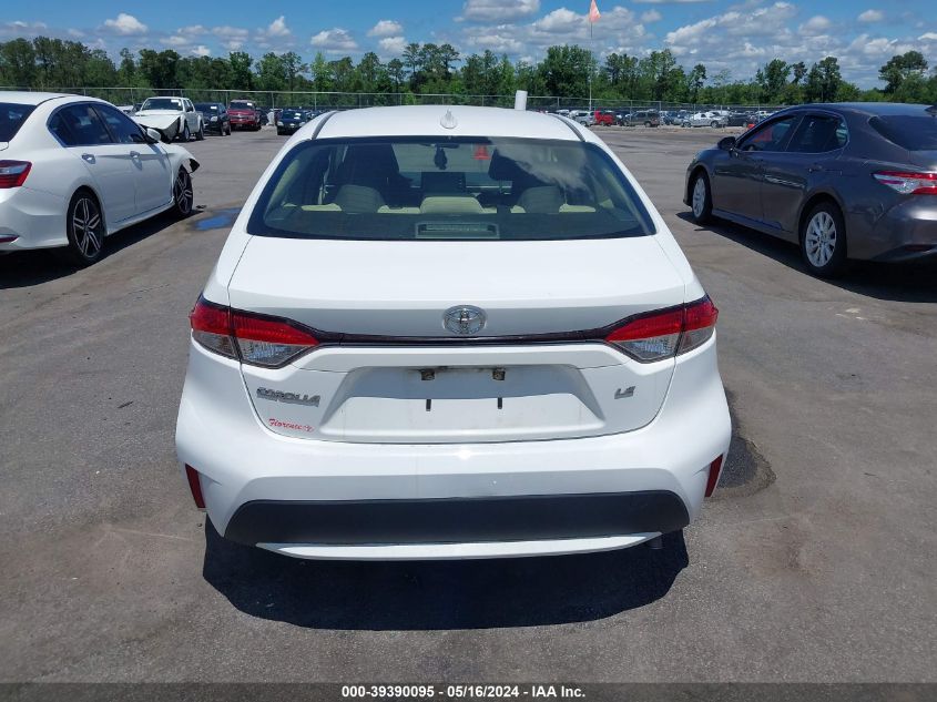 2021 Toyota Corolla Le VIN: JTDEPMAE5MJ139737 Lot: 39390095