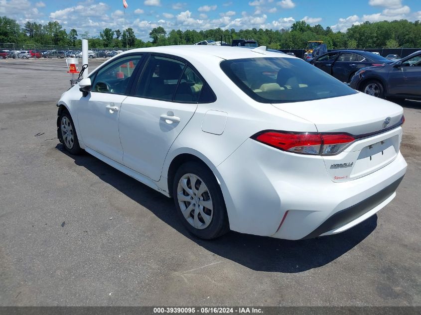 2021 Toyota Corolla Le VIN: JTDEPMAE5MJ139737 Lot: 39390095