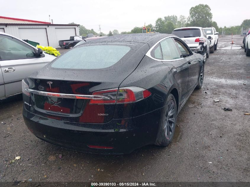 2018 Tesla Model S 100D/75D/P100D VIN: 5YJSA1E22JF296518 Lot: 39390103