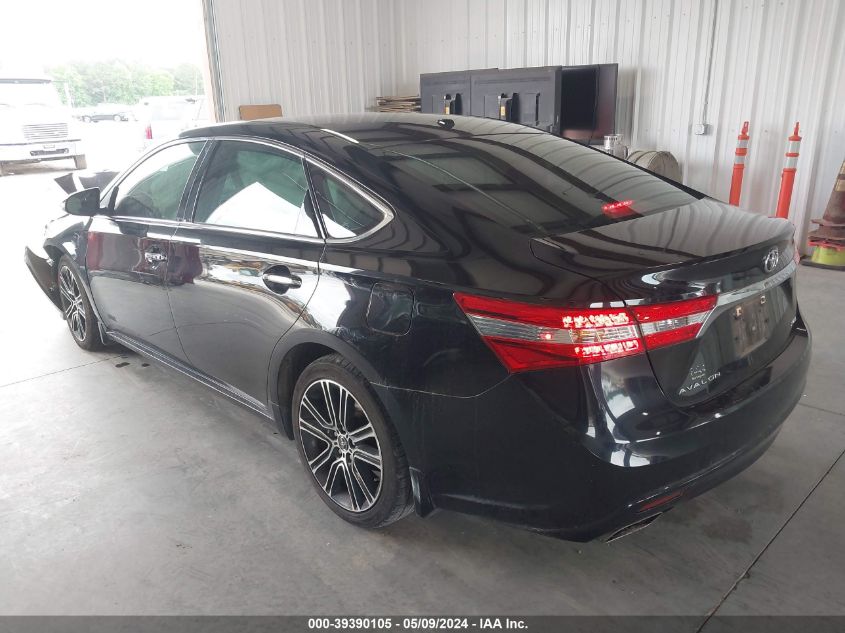 2015 Toyota Avalon Xle Touring Se VIN: 4T1BK1EB4FU141931 Lot: 39390105