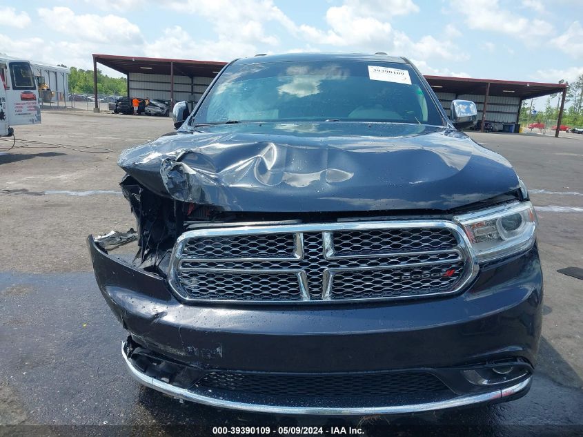 2016 Dodge Durango Citadel VIN: 1C4RDHEG8GC394551 Lot: 39390109