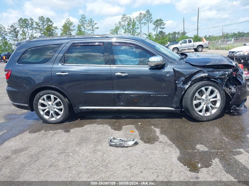 2016 Dodge Durango Citadel VIN: 1C4RDHEG8GC394551 Lot: 39390109