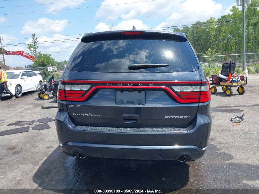 2016 Dodge Durango Citadel VIN: 1C4RDHEG8GC394551 Lot: 39390109