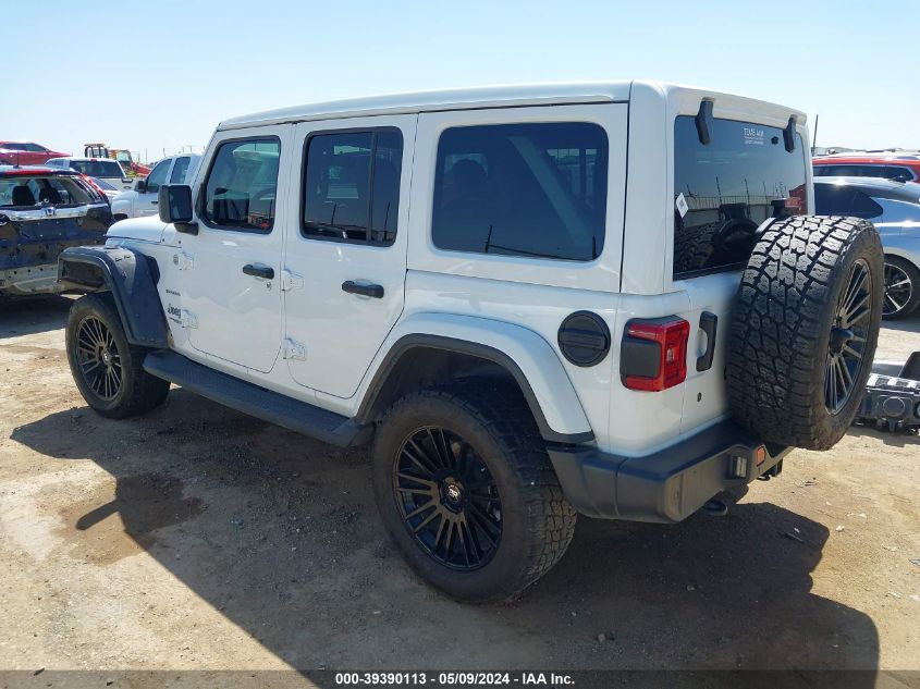 2018 Jeep Wrangler Unlimited Sahara 4X4 VIN: 1C4HJXEG0JW260427 Lot: 39390113