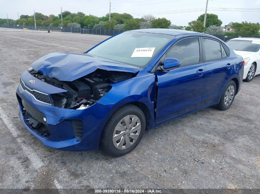 2018 Kia Rio S VIN: 3KPA24AB2JE053507 Lot: 39390116