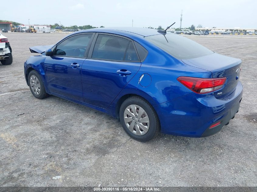 2018 Kia Rio S VIN: 3KPA24AB2JE053507 Lot: 39390116