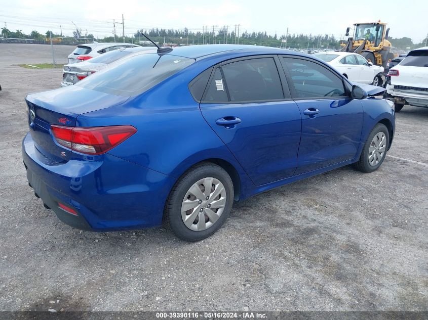 2018 Kia Rio S VIN: 3KPA24AB2JE053507 Lot: 39390116