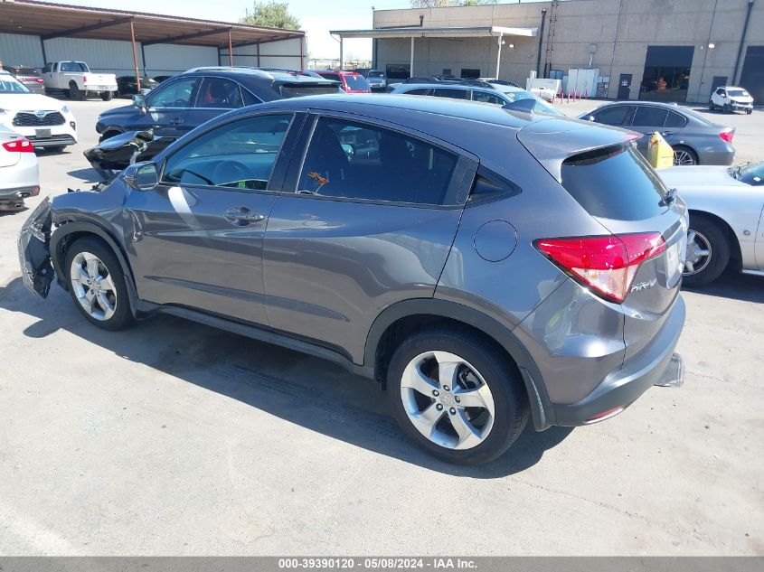 2016 Honda Hr-V Ex VIN: 3CZRU5G51GM728390 Lot: 39390120