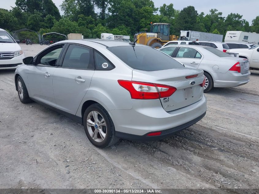 2013 Ford Focus Se VIN: 1FADP3F23DL125141 Lot: 39390134