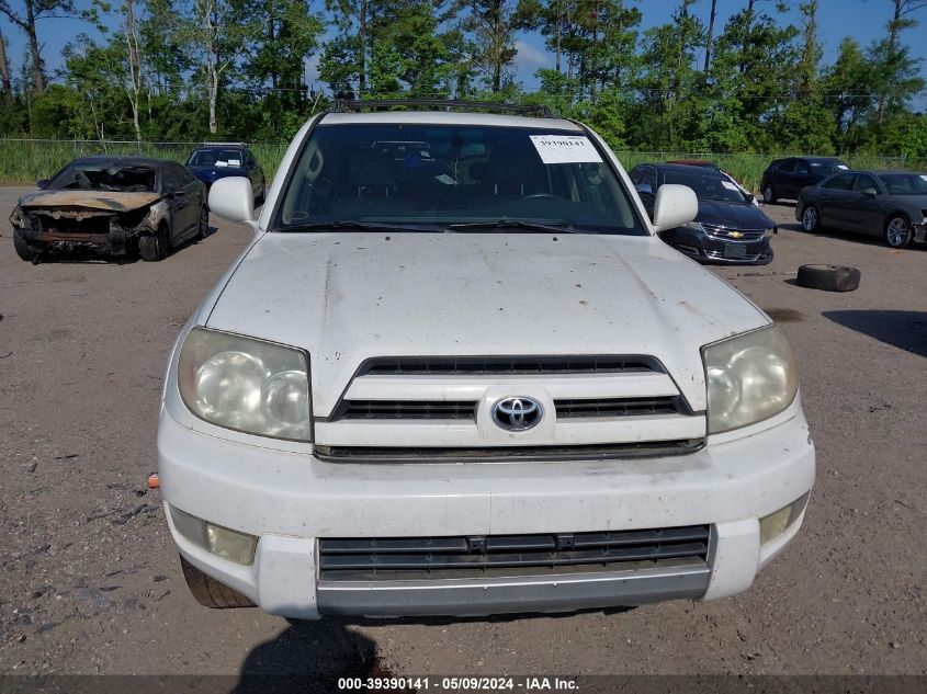 2004 Toyota 4Runner Limited V6 VIN: JTEZU17R340028415 Lot: 39390141