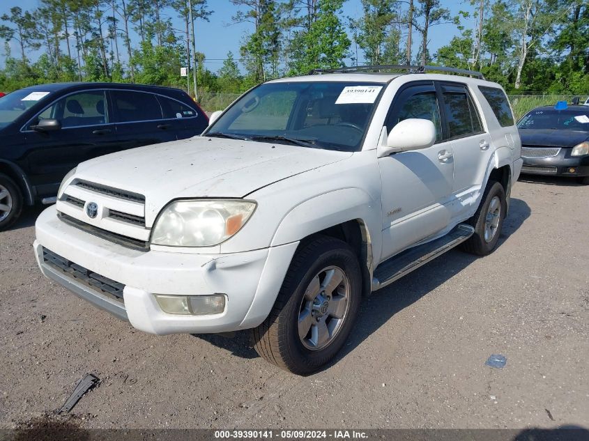 2004 Toyota 4Runner Limited V6 VIN: JTEZU17R340028415 Lot: 39390141