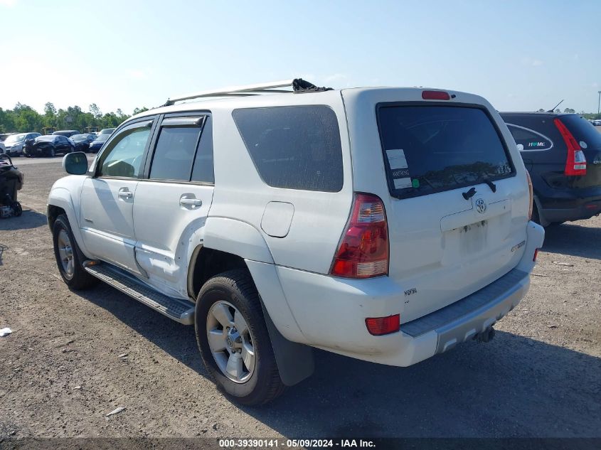 2004 Toyota 4Runner Limited V6 VIN: JTEZU17R340028415 Lot: 39390141