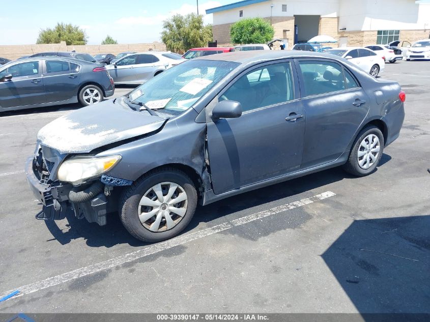 2010 Toyota Corolla Le VIN: 1NXBU4EE1AZ248837 Lot: 39390147