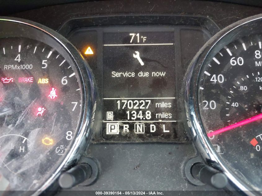 2014 Nissan Rogue Select S VIN: JN8AS5MV1EW705349 Lot: 39390154