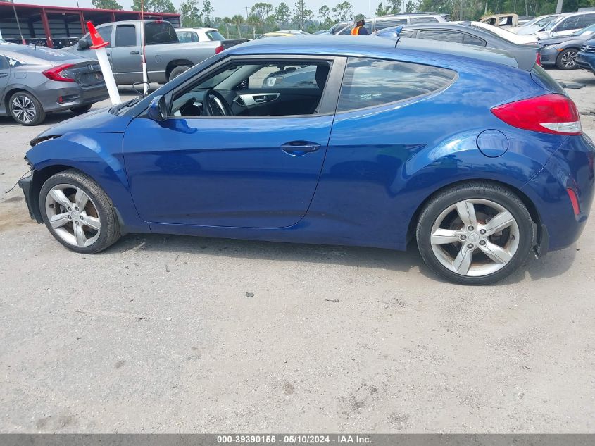 2015 Hyundai Veloster VIN: KMHTC6AD4FU242506 Lot: 39390155