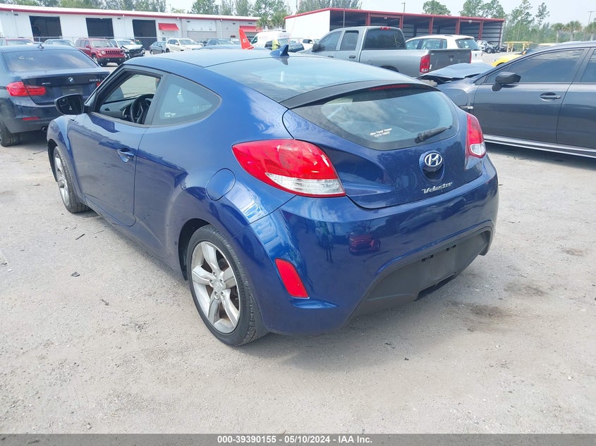 2015 Hyundai Veloster VIN: KMHTC6AD4FU242506 Lot: 39390155