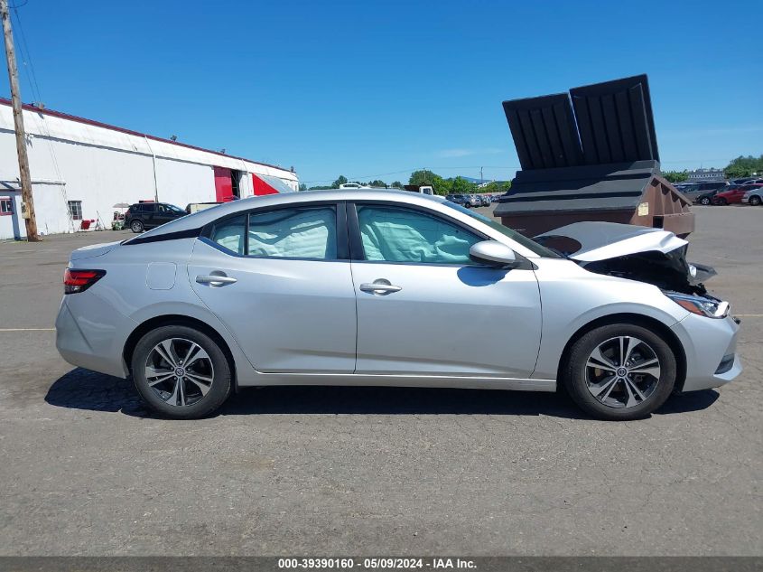 2021 Nissan Sentra Sv Xtronic Cvt VIN: 3N1AB8CV3MY254482 Lot: 39390160