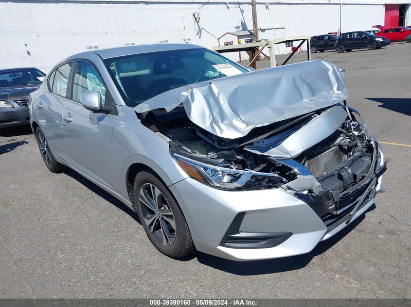 VIN 3N1AB8CV3MY254482 2021 NISSAN SENTRA SV XTRONIC CVT