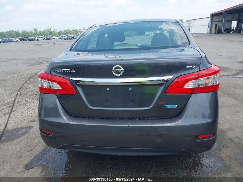 2014 Nissan Sentra Sv VIN: 3N1AB7APXEY312443 Lot: 39390168