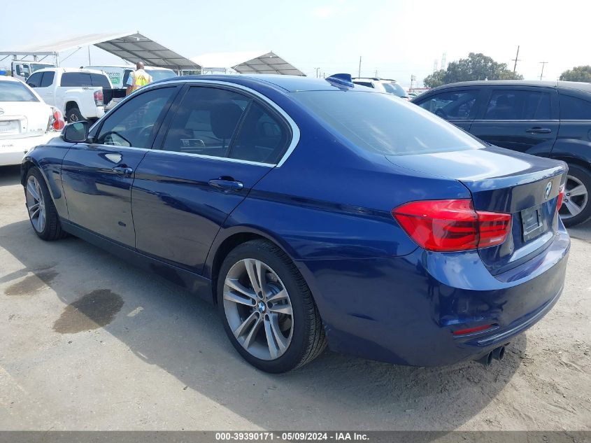 2017 BMW 330I VIN: WBA8B9G5XHNU09668 Lot: 39390171