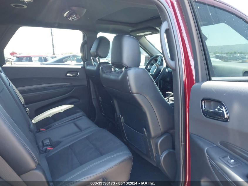 2022 Dodge Durango Gt Plus Rwd VIN: 1C4RDHDG1NC199874 Lot: 39390173