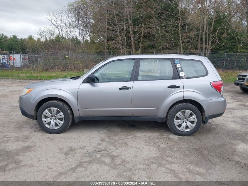 2009 Subaru Forester 2.5X VIN: JF2SH616X9H710742 Lot: 39390178