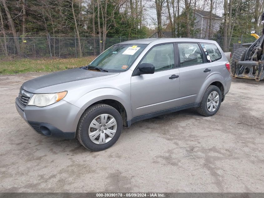 2009 Subaru Forester 2.5X VIN: JF2SH616X9H710742 Lot: 39390178