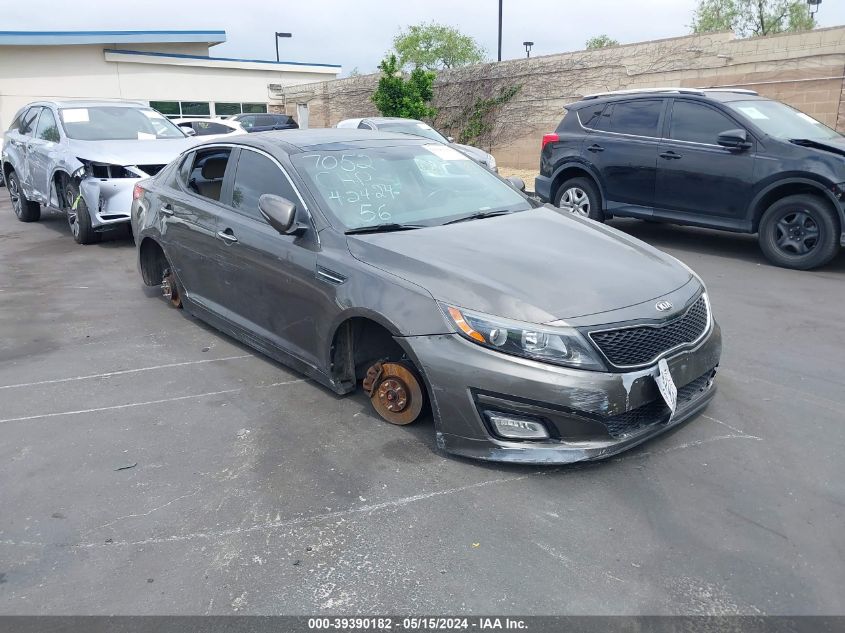 2014 Kia Optima Ex VIN: 5XXGN4A79EG297052 Lot: 39390182