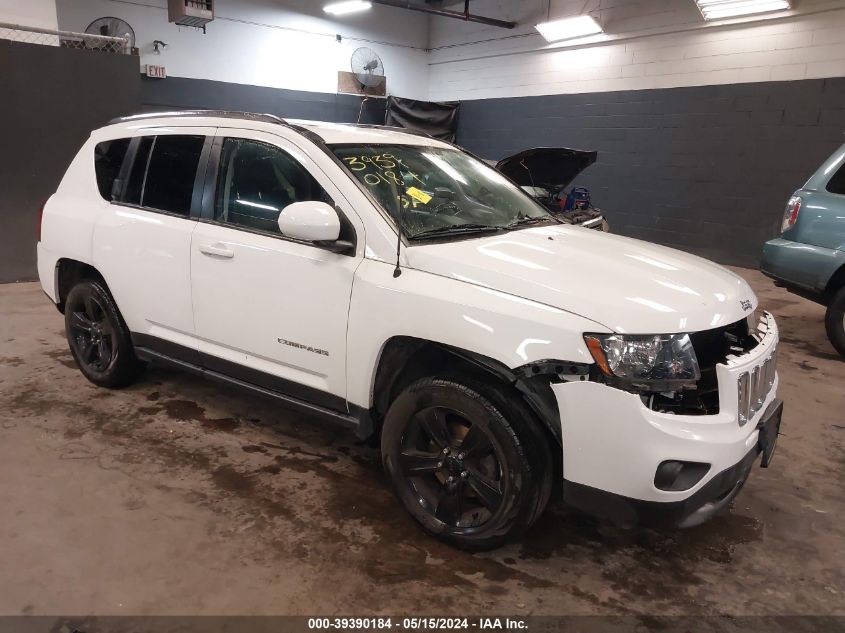 2014 Jeep Compass Latitude VIN: 1C4NJDEB1ED585708 Lot: 39390184