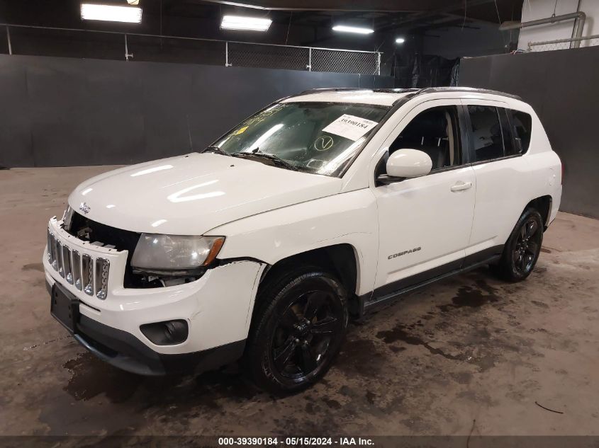 2014 Jeep Compass Latitude VIN: 1C4NJDEB1ED585708 Lot: 39390184