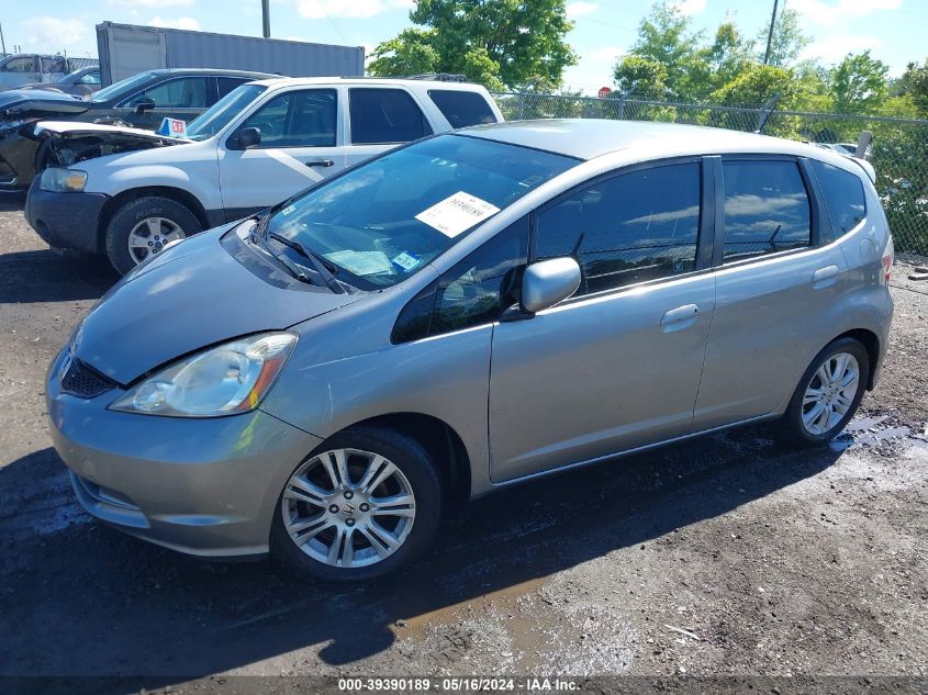 2010 Honda Fit Sport VIN: JHMGE8H47AC024476 Lot: 39390189