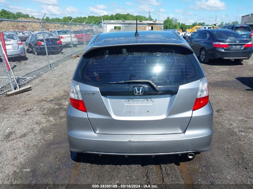 2010 Honda Fit Sport VIN: JHMGE8H47AC024476 Lot: 39390189