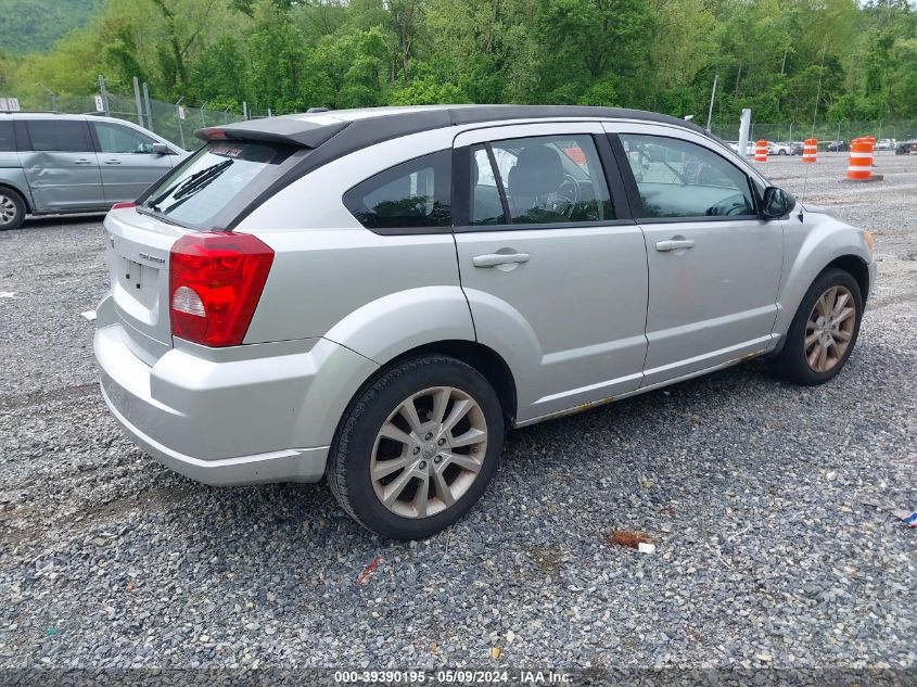 2011 Dodge Caliber Heat VIN: 1B3CB5HA8BD262444 Lot: 39390195