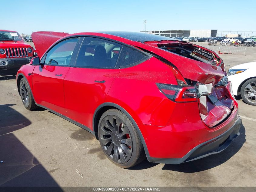 2020 Tesla Model Y Long Range Dual Motor All-Wheel Drive/Performance Dual Motor All-Wheel Drive VIN: 5YJYGDEF8LF046667 Lot: 39390200