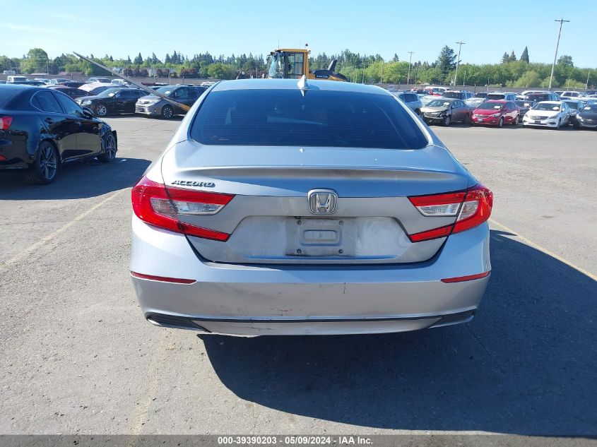 2019 Honda Accord Ex-L VIN: 1HGCV1F58KA036783 Lot: 39390203