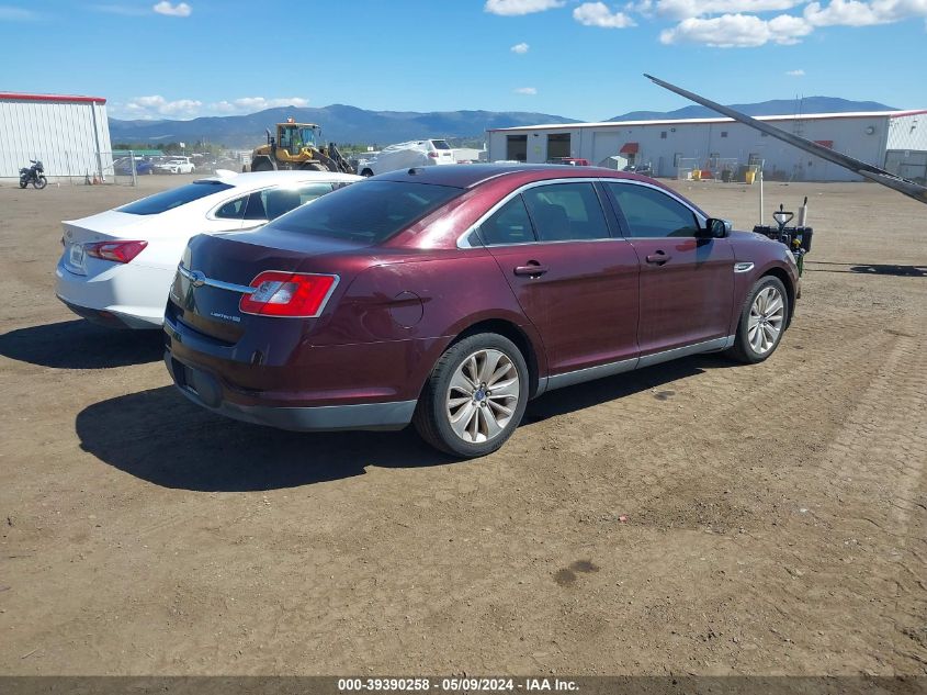 2011 Ford Taurus Limited VIN: 1FAHP2JW2BG169790 Lot: 39390258